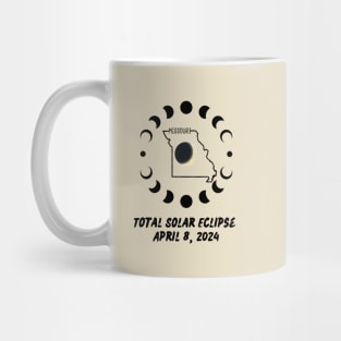 Missouri Total Solar Eclipse 2024 Mug